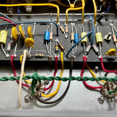 Hand Wired Clone of a Fender 6G3 "Brownface" Deluxe Head 20 Watts Premium Components image 15