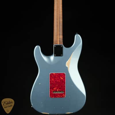 2024 - Suhr Eddie's Guitars Exclusive Classic S Antique Roasted - Ice Blue Metallic image 5