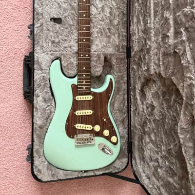 Fender Limited Edition American Professional Stratocaster with Rosewood Neck 2017 - Daphne Blue image 1