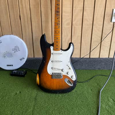 Nash Guitars S-57 2-Tone Sunburst Relic image 7