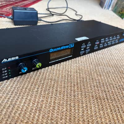 Alesis QuadraVerb 20k Bandwidth Simultaneous Digital Effects Processor 1990s - Black image 4