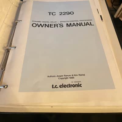 TC Electronic 2290 Dynamic Digital Delay + TC 0144 Remote Controller image 11