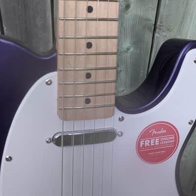 Danish Pete Squier FSR Bullet Telecaster Metallic Purple image 9