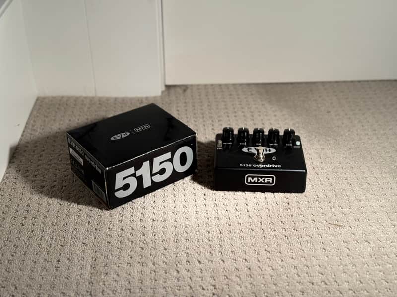 EVH 5150 Overdrive 2020's - Black w/Subtle VH Stripes image 1