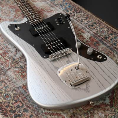 Deimel Firestar 2025 - Silver w/ Black pores & Guard. Righteous Sound Pickups. NEW, (Authorized Dealer) image 3