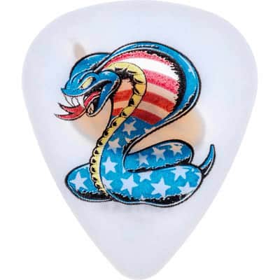 DUNLOP BL47R60 Frank Kozik - Dirty Donny II, sachet de 36, American Cobra, white 0.60 mm image 1