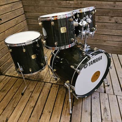 Drum Kit Yamaha Maple Custom MIJ, Ebony USED! RKYCK300126 image 5