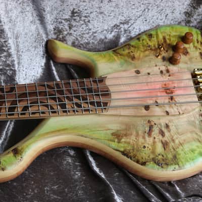 GB Liuteria Boutique Sensus bass 5 string tribal edition image 12