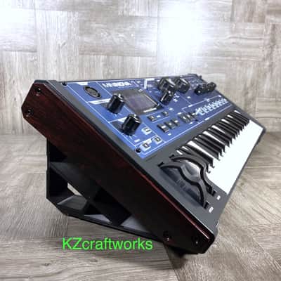 30º Angle Stand for Novation MiniNOVA / UltraNOVA Synths - Color BLACK - by KZcraftworks - US Seller