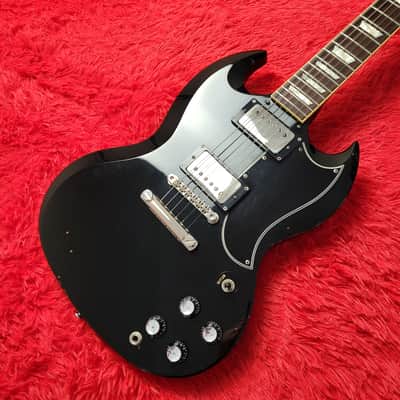 2010 Navigator N-SG-450 LTD SG Standard Black - All Original With Original Hard Shell Case - Made By ESP Kiso Custom Shop in Japan MIJ image 3