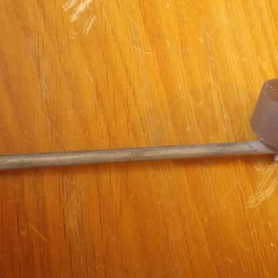 Slingerland Greatsch Ludwig Rogers Camco Flat Rubber Bass Drum Beater 50s 60s NO TARIFFS USA image 4