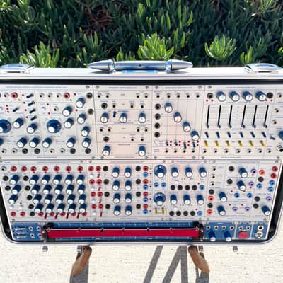 Buchla Tiptop 200t series with BPNYC ZERO Halliburton Eurorack Modular Travel Case 7U #3 image 5