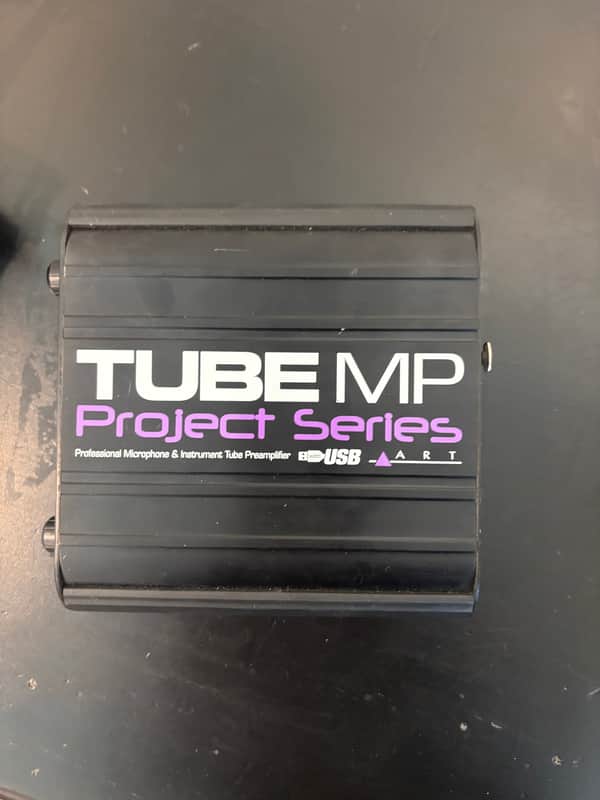 ART TUBEMP Project Series Microphone Preamp with USB 2009 - Present - Black image 1