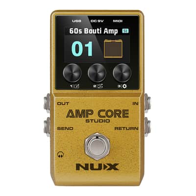 NUX Amp Core Studio Amp Modeling Pedal - Open Box image 1