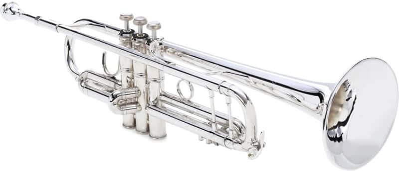 Bach 180 Stradivarius Professional Bb Trumpet - Silver Plated - 3C Mouthpiece image 1