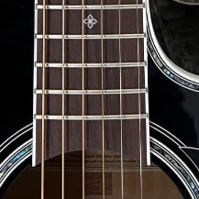 Takamine EF341DX 6 String Dreadnought Electric Acoustic Guitar with Case - MIJ image 3