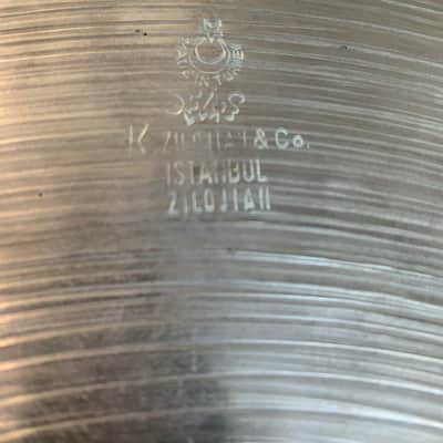 Zildjian K Zildjian Istanbul 18” Crash/Ride – 1360g – Old K – Warm & Musical 1960 - Bronze image 4