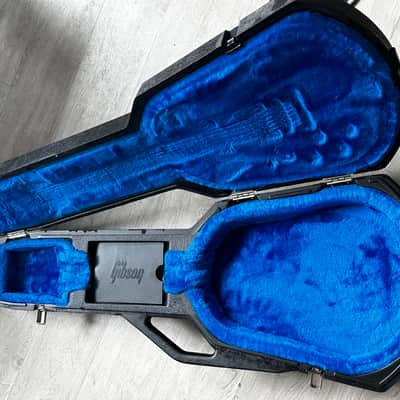 1980 Gibson Chainsaw Hard Case Blue Interior Gen III for Les Paul or SG FREE US SHIPPING image 3
