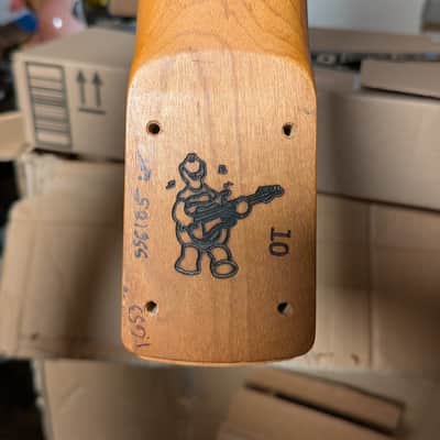 Warmoth Mooncaster Roasted Maple Neck With A 10" Radius 2022 - Unfinished image 10
