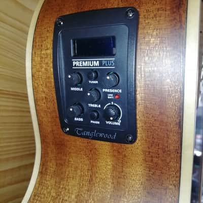 Tanglewood TW12 CE Natural 12-string Acoustic-electric Guitar image 7