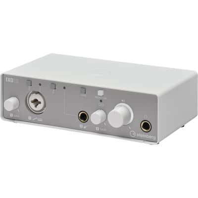 Steinberg IXO12 2 x 2 USB 2.0 Audio Interface with One Mic Preamp - White image 2