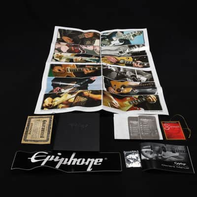 MINT Epiphone Tommy Thayer Signature ''White Lightning'' Les Paul Standard USED 394 image 10