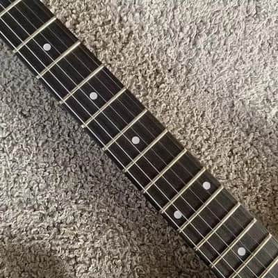 Grey Burst SSH Guitar Tiger Maple Top Basswood Body, Maple Neck image 9