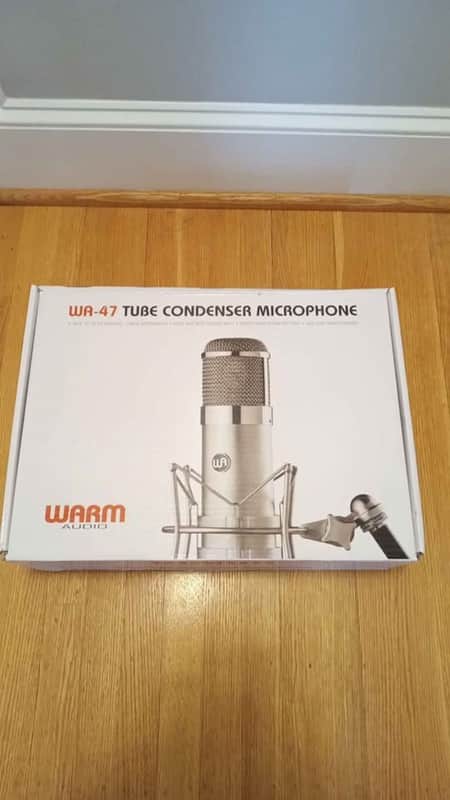 Warm Audio WA-47 Large Diaphragm Tube Condenser Mic - Nickel