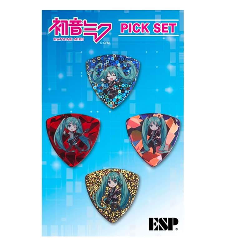 ESP Hatsune Miku Picks Set 初音 Japan image 1