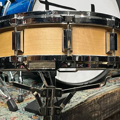 Paul "Jamo" Jamieson's 1990 UNTOUCHED SOLID 4×14″ Single Ply Maple Snare. image 6