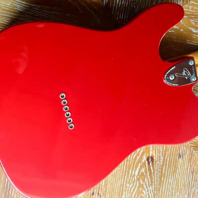 Fender AVRI '72 Telecaster Thinline 2011 - Candy Apple Red W/ Coma CuNiFe pickups image 8