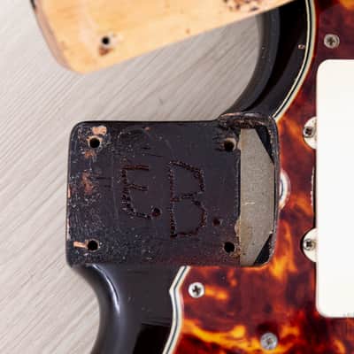 1958/1961 Fender Jazzmaster Employee Build Vintage Pre-CBS Offset Guitar Sunburst 100% Original w/ Case, Hangtag image 18