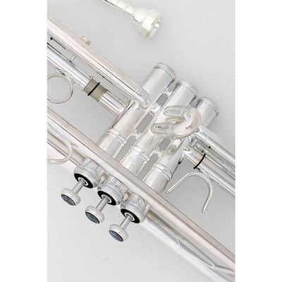 Allora ATR-580 Chicago Series Professional Bb Trumpet Regular Silver plated image 3