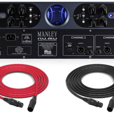 Manley Labs NU MU | Dual Channel Tube/Solid-State Limiter/Compressor with Stereo Link | Pro Audio LA image 1