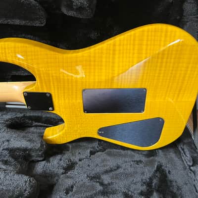 Hamer Californian Elite USA Flame Maple Ebony Boomerang image 7