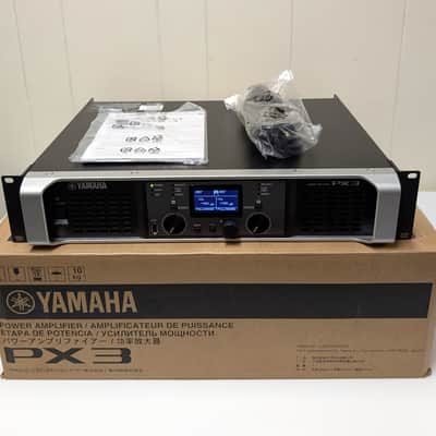 YAMAHA PX3 1000-Watt (2 x 500W) 2-Channel Power Amplifier w/DSP - Open Box image 1