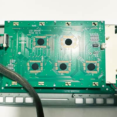 KORG PA50 Synthesizer LCD Display with a Bezel Assembly. Works Great ! image 8