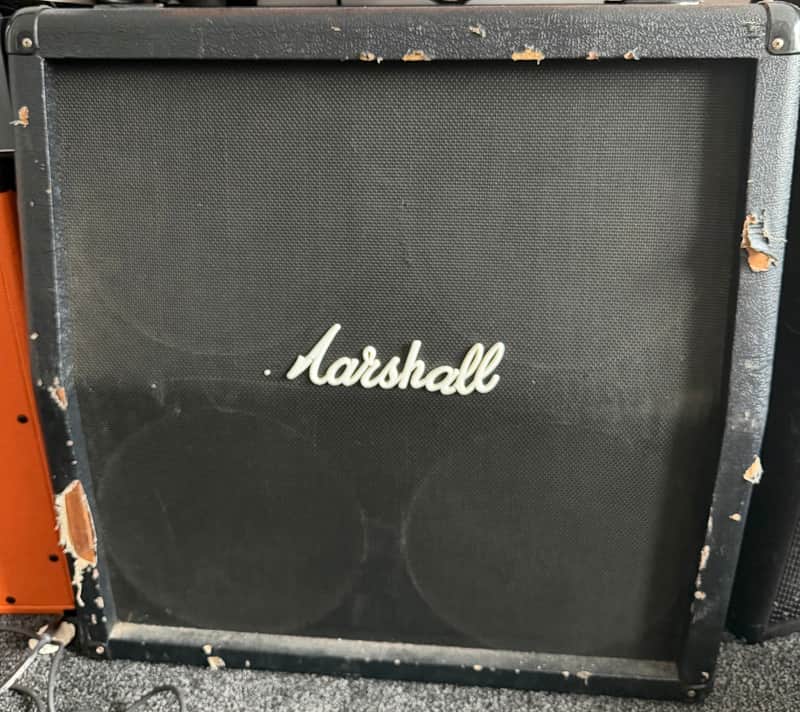 Marshall MG412AG 120-Watt 4x12" Angled Guitar Speaker Cabinet 2018 - Present - Black image 1