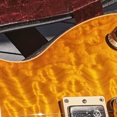 2002 Gibson Custom Shop Les Paul Elegant - AAAA - Amber Quilt Top - 7lbs - 12oz image 18