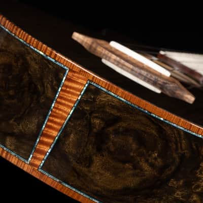 olaMestre ancient Spruce 5250 years old and ancient Phoebe zhennan 2440 years old tenor ukulele image 14
