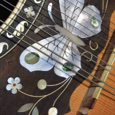 fine old VOGTLANDSPERLE solid arched back 8string MANDOLIN mando Germany 1920s image 18