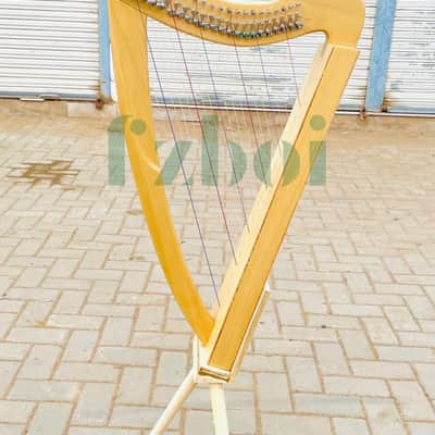 22 String Fullsicle Lightweight Celtic Lever Harp Handmade Folk Instruments image 1