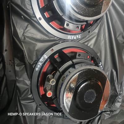 CERWIN VEGA PMR 8" HYBRIDS PAIR PA WOOFERS 8 OHMS 200 WATTS ALUMINUM FRAMES 20CVC-AC CLOTH SURROUNDS image 4
