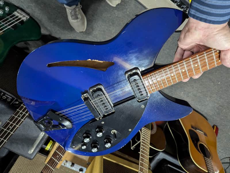 Rickenbacker 330 12 string 1987 - Midnight Blue image 1