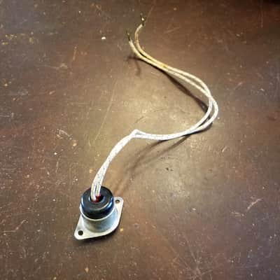 Bell & Howell Vintage GE power supply socket plug for electric cord cable recessed 1950s image 6