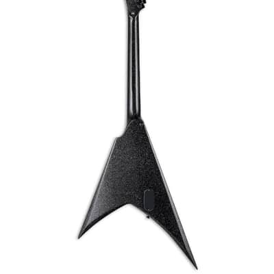 LTD KH-V Kirk Hammett Signature Electric Guitar - Black Sparkle image 3