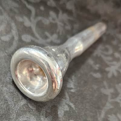 King 7M Trumpet Mouthpiece 1960s–1980s (vintage King production) - Silver image 4