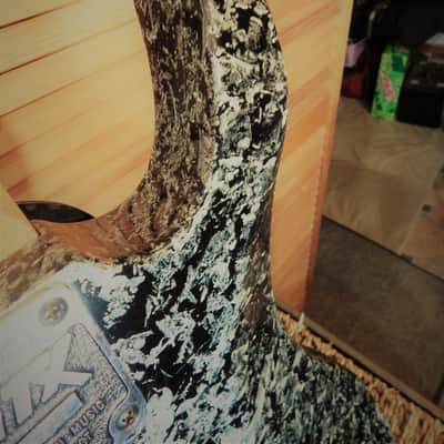 Kaman/Ovation GTX 33 Reverse Headstock SSH Dark Green Marble MIK image 11