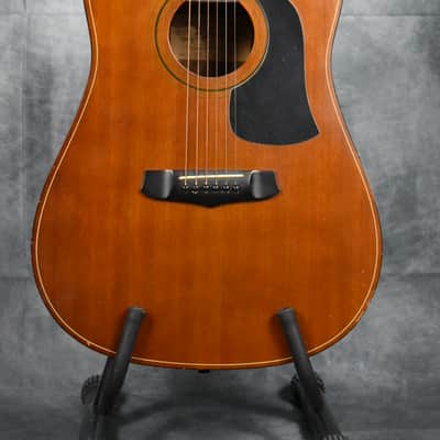 Aria AW-70 Vintage 1980s Square Shouldered Mahogany Korean Made Acoustic Guitar image 2