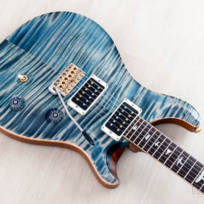 2014 Paul Reed Smith Private Stock #5201 Custom 24 Retro Model Faded Aquamarine w/ Case, Hangtags image 9